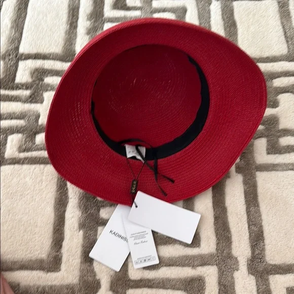 Red Bucket Hat - Picture 2 of 6
